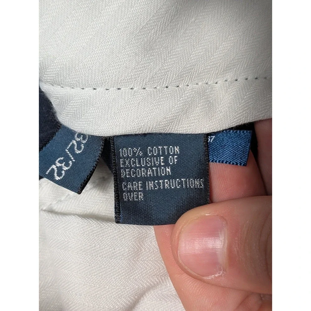 Polo Ralph Lauren Pants Men's 32x32 Navy Cotton Chino Classic Fit Pony Logo